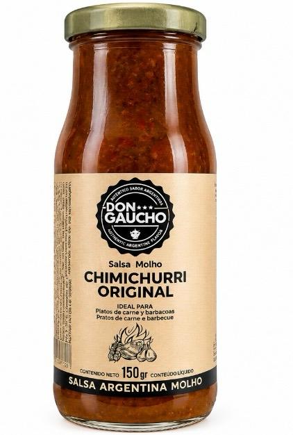 Frasco de chimichurri Don Gaucho de 150 g