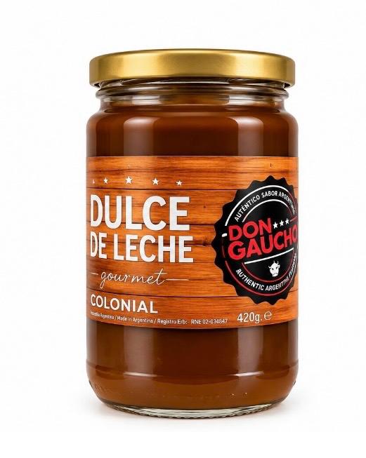 Tarro de dulce de leche Colonial Don Gaucho de 420 g