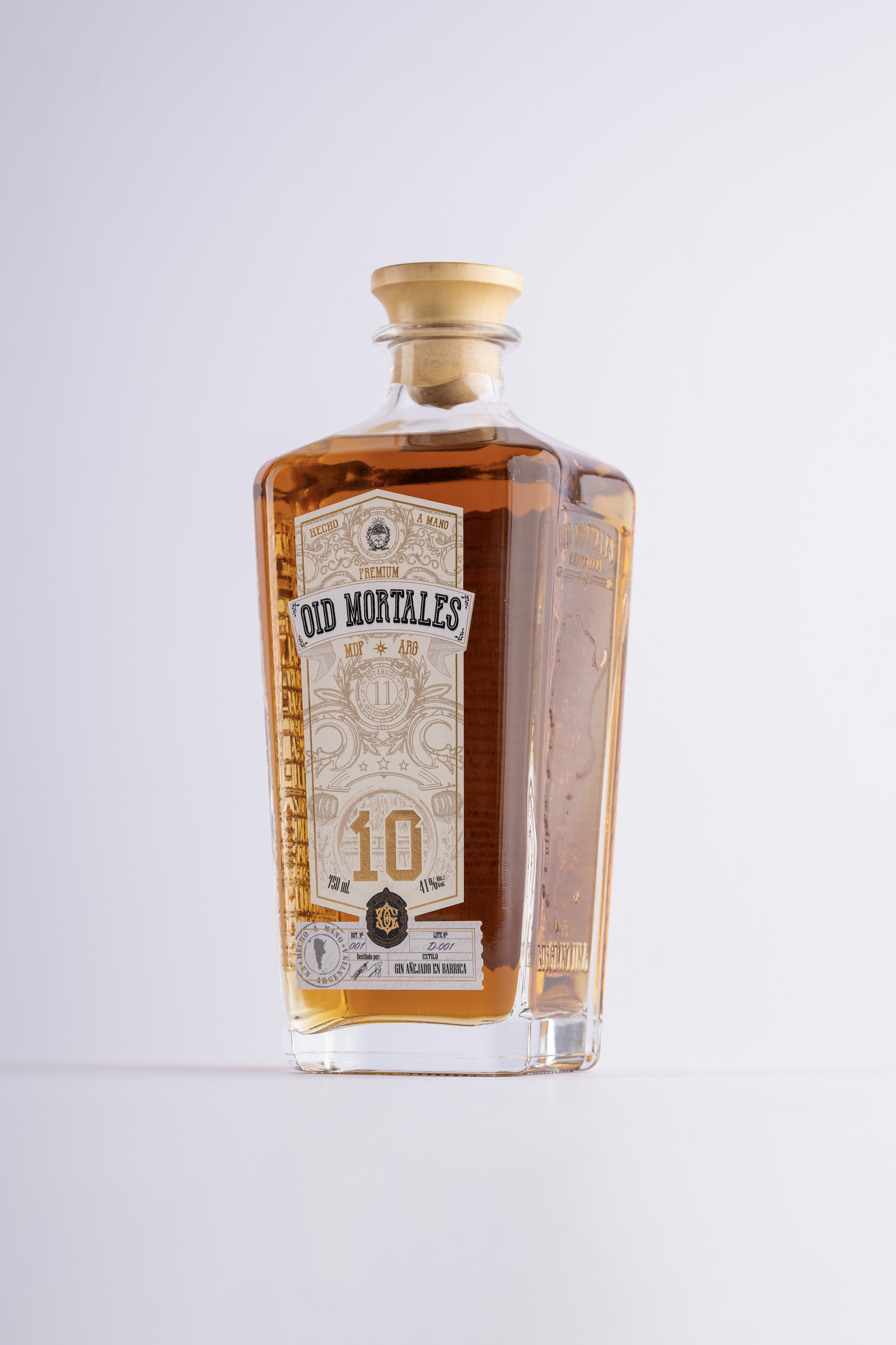 Gin "10" Añejo en Barrica 41% - foto 3