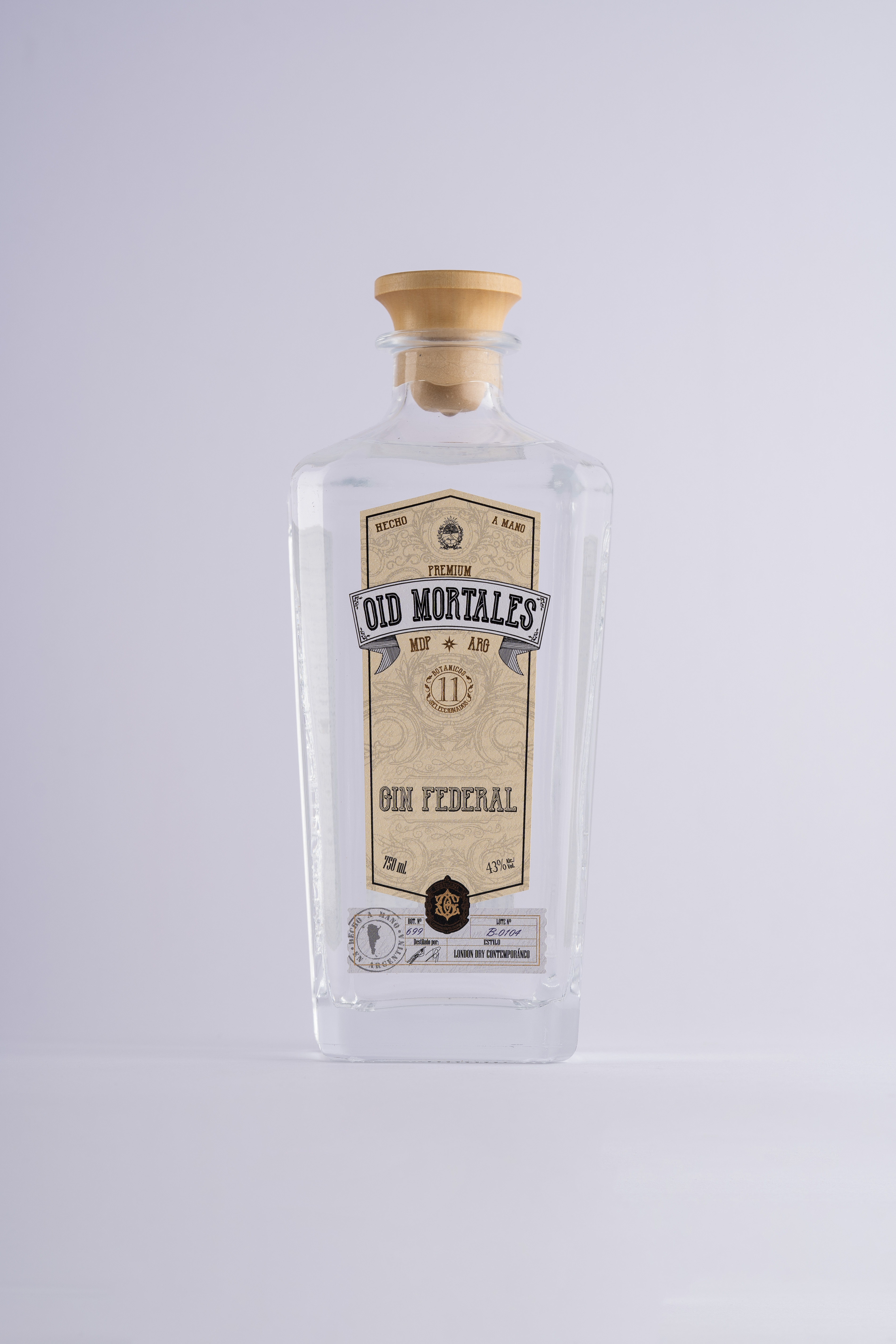 Gin Federal Clásico 43% - foto 1