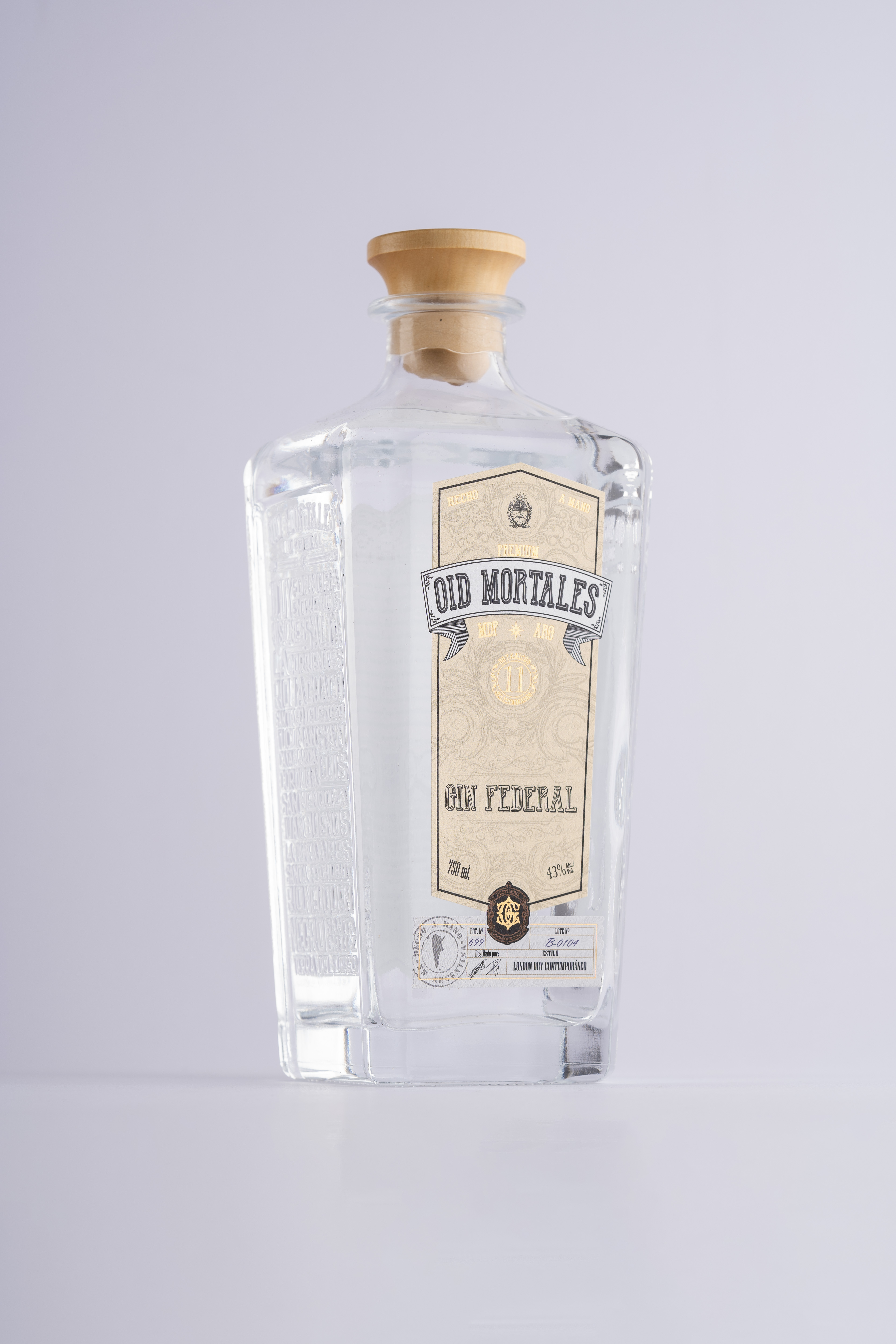 Gin Federal Clásico 43% - foto 2